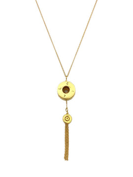 Bullet Tassel Necklace
